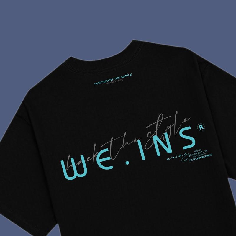 Áo thun local brand THE WEINS, mẫu Hack The Styles, áo thun form rộng , cổ tròn basic, áo phông oversized tay lỡ unisex,  vải  cotton compact extra co giãn 2 chiều thấm hút chất lượng cao cho nam, nữ Menswear