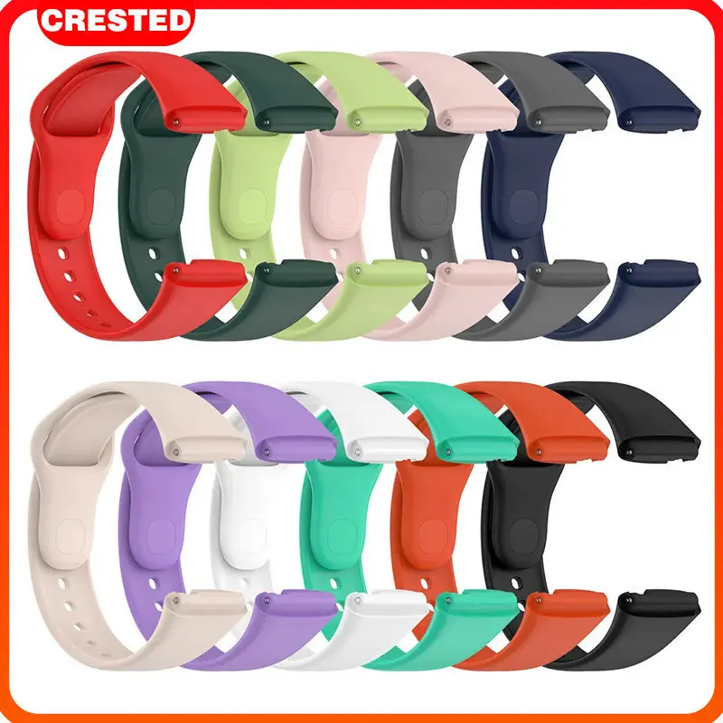 Cao Su Silicone Mềm Trang Chủ Cho Redmi Watch 3 Active /Mi Watch 3 Lite Ban Nhạc Thể Thao
