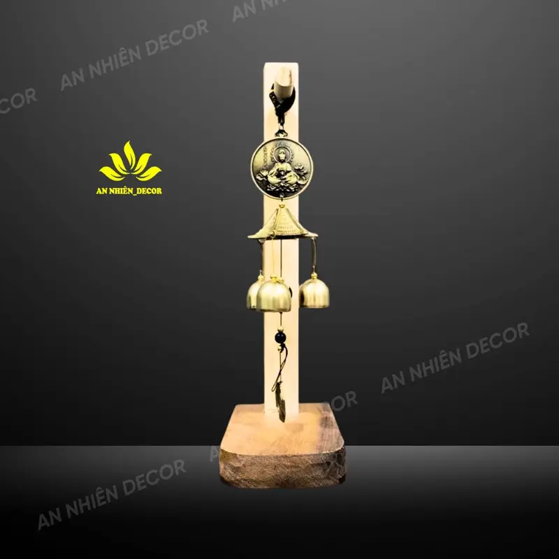 Kệ Treo Chuông Gió, Khánh Liên Hoa, Chậu Cây - Trang Trí Góc Thiền, Decor Nhà Cửa Decor Phòng 7
