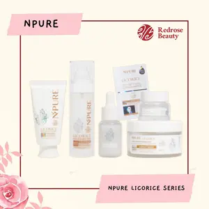 Npure Licorice Brightening Series ( Serum, Toner, Cleanser, Moisturizer, Bright Pad, Sheet Mask )
