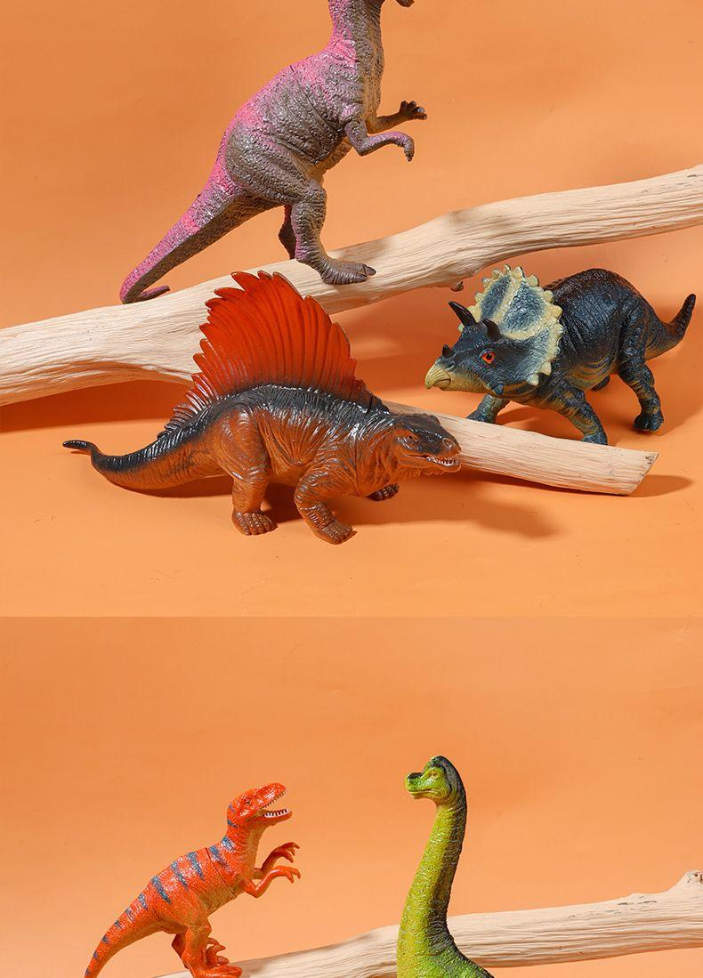 Product Introduction of Mainan Getah Lembut Dinosaur Kanak-kanak, Tema Jurassic, Koleksi Gabungan Sut, Model Haiwan Simulasi, Tyrannosaurus Rex, Sesuai untuk Budak Kecil dan Perempuan Figures Toy 19