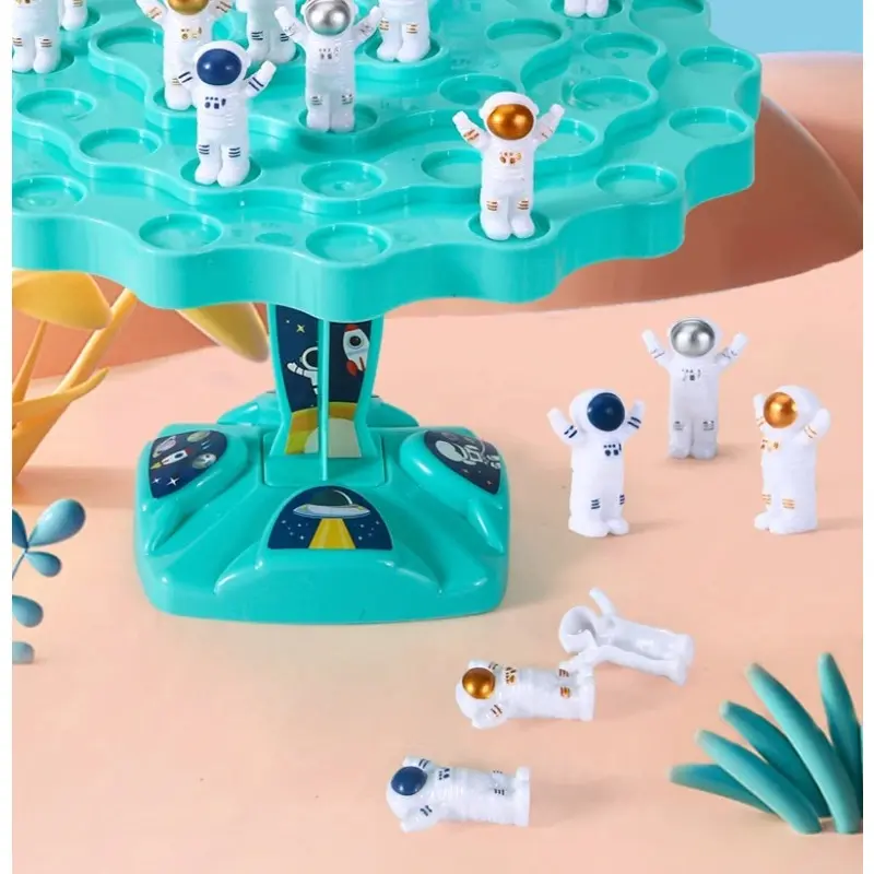 Balancing Astronauts Board Games Space Balanced Tree Folding Leisure Parent-child Interaction Toys Christmas Gifts for Children