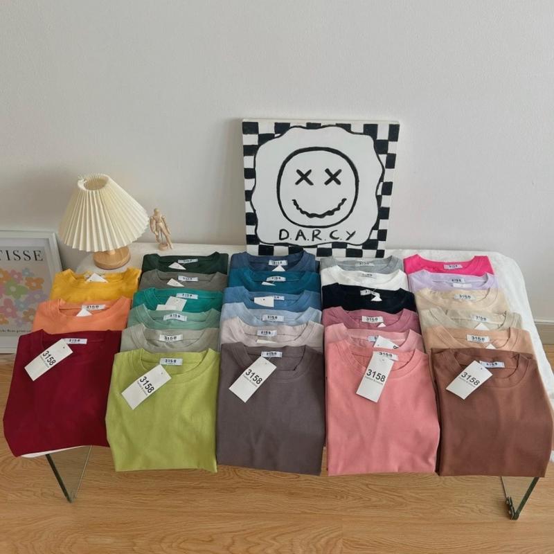 Phông 3158 FREESIZE chất Cotton Khô TRƠN không hoạ tiết