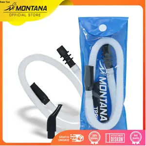 MONTANA Selang Pianika Alat Tiup Musik 53-60 Cm Keyboard Music Extended Pipe TPPL
