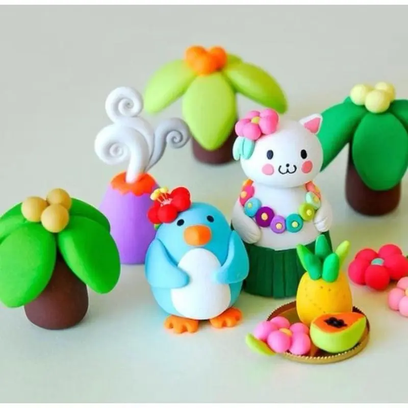 MCK - Clay Kemasan Zipper Klip Mainan Lilin Anak Isi 12 Pcs Free Pisau Melatih Sensorik Motorik Dan Imajinasi Anak Clay Polymer Mainan Clay Klip Anti Bocor Spongebob Squarepants Learning Toys 4