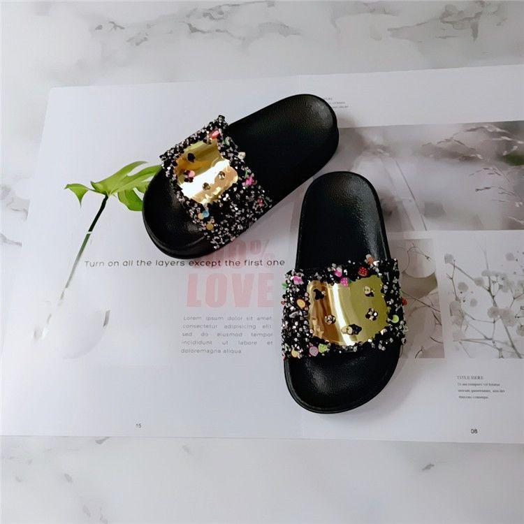 Product Introduction of Dép Xăng Đan Mùa Hè Cho Trẻ Em, Thời Trang Mới, Thiết Kế Hình Mèo Và Trái Cây, Đính Kim Cương Màu, Chống Trượt, Thoải Mái, Chống Mài Mòn, Đế Mềm, Quai Đơn, Miễn Phí Vận Chuyển, Bán Chạy 15