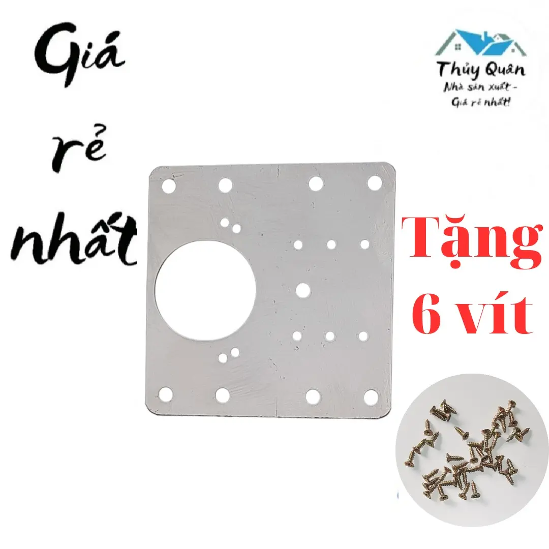 Miếng inox sửa tủ bị bung cánh, mục vỡ, Dày dặn, Chắc chắn