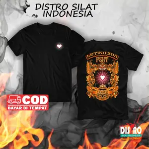 KAOS PSHT 1922 LETTING 2011-2023 BAHAN KATUN 24s