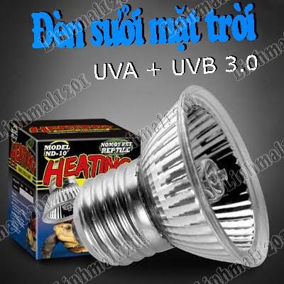  Đèn sưởi UVA + UVB 3.0 cho bò sát Nomoy pet 