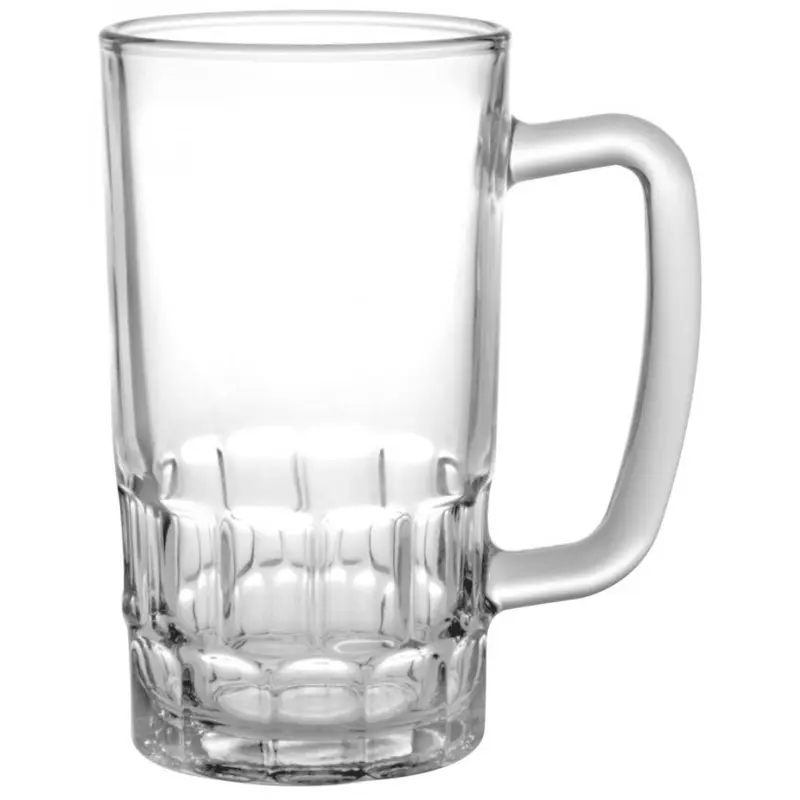 Gelas Kaca Jumbo 600 ml Beer Glass Mug Tabal Tahan panas / Gelas Minum Besar - Go-Pan Store 1
