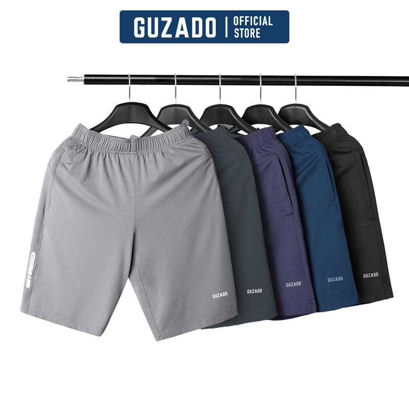 Combo 2 Quần Short Nam Chất Thun Lạnh Thoáng Mát Co Giãn Sport Tập Thể Dục, Tập Gym CB2GSR02