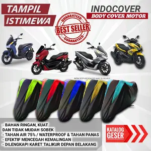 COD) SARUNG Pelindung MOTOR TERMURAH, cover motor NMAX, PCX, AEROX, LEXI, HONDA ADV 150, VARIO 160cc, cover motor MURAH WATERPROOF cover Motorcycle