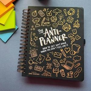 The Anti-planner's Notebook, 1 Count How To Get Things Done When You Don't Want To Notebook, Weekly Notebook, Focus on Notebook, Christmas Gift