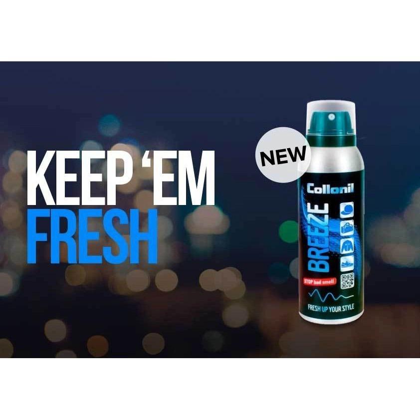 Xịt khử mùi giày dép Collonil Breeze Spray