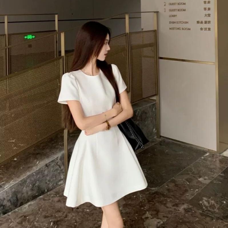 Váy đầm nữ chít eo xoè Gon Nhật AA25 - Phong cách Hàn Quốc, công sở - Dress, Women 3