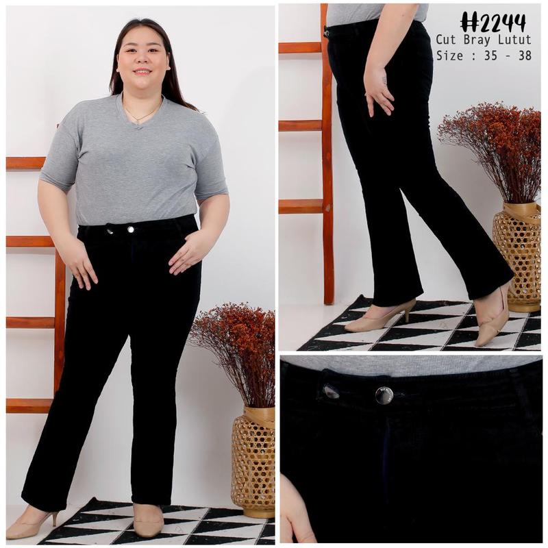 Product Introduction of SNAB - Celana jeans cutbray kancing 2 jumbo 4