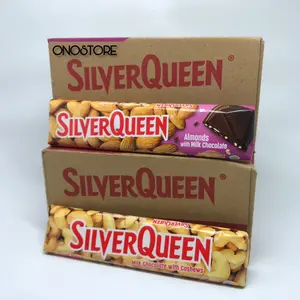 Silverqueen Cashew Almond 52 gram Cokelat Chocolate Harga 1 pcs