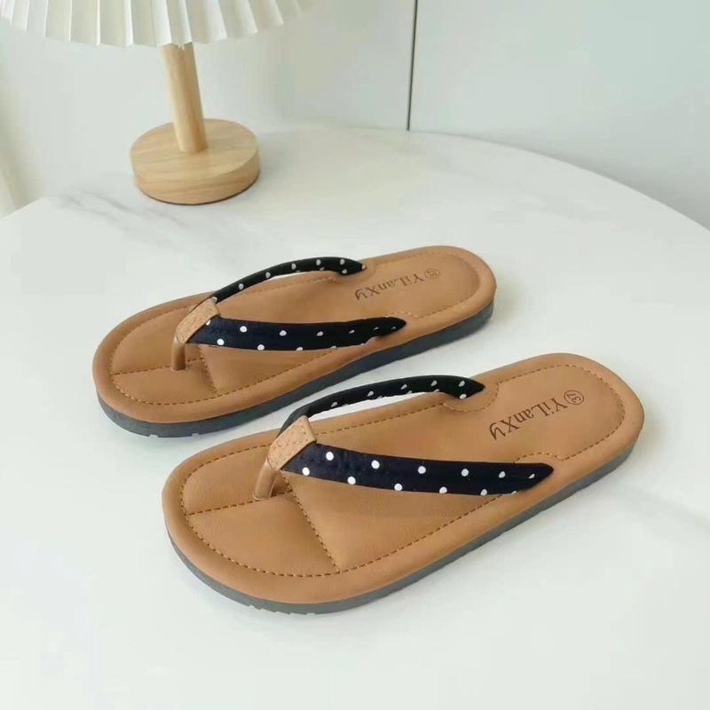Dép Xỏ Ngón Nữ Đế Phẳng Đi Biển Dáng Đẹp-Dép Kẹp Nữ Mùa Hè Thoáng Khí 36-41 ChikyChiky.Store 3