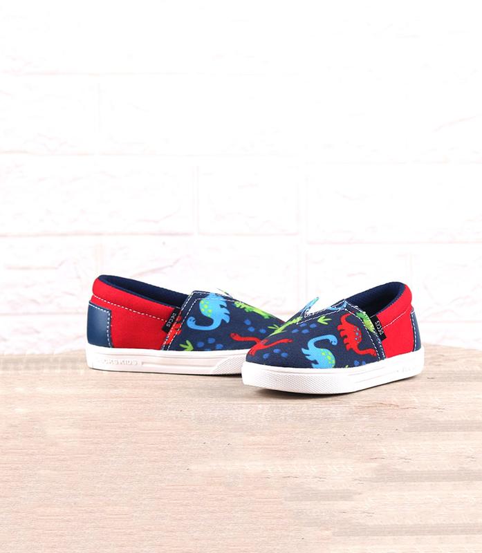 DECKS KIDS SEPATU ANAK HAMADA DINO RED SIZE 22-36 3