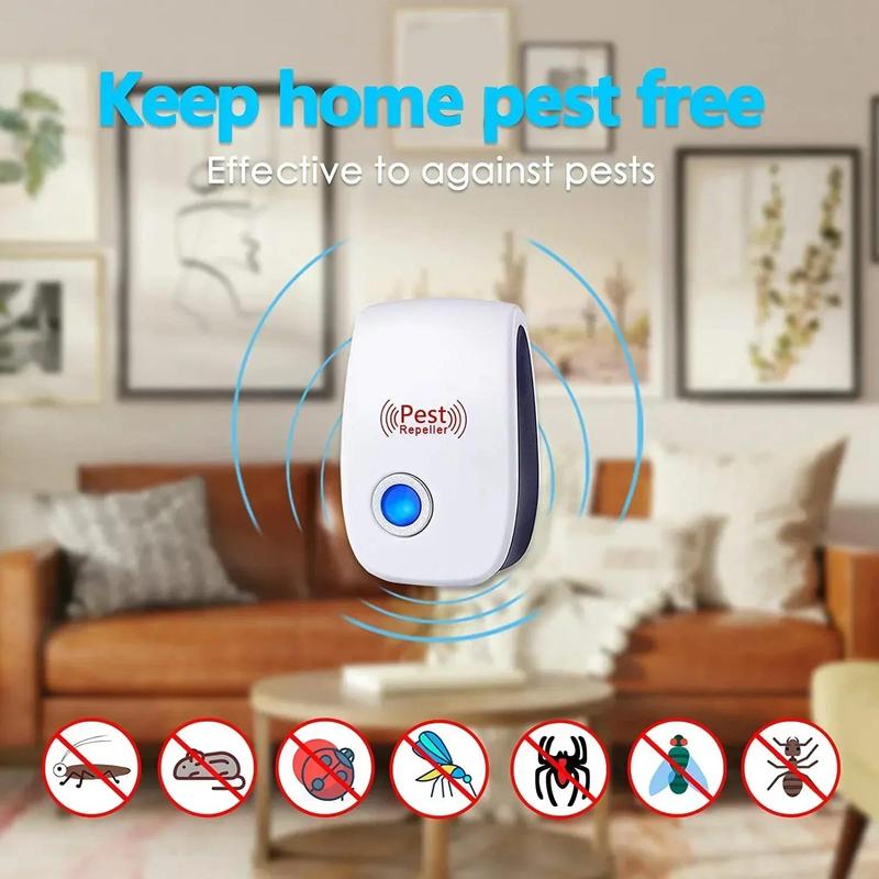 Product Introduction of EU Safe Ultrasonic Pest Repellents Mouse Cockroach Mosquito Insect Repeller Effective Essential for Home Summer Pest Exterminato 14