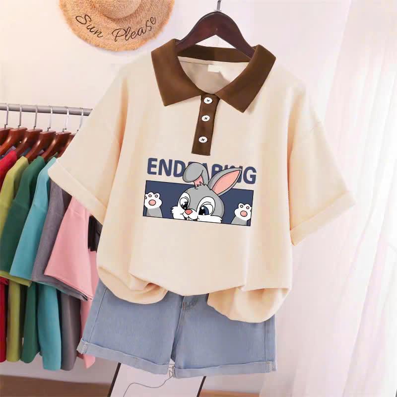 Product Introduction of Cực chất áo polo cho bé in hình dể thương cho bé chất cotton cá sấu mềm mát cực chất cho bé tuef 25-50kg 22