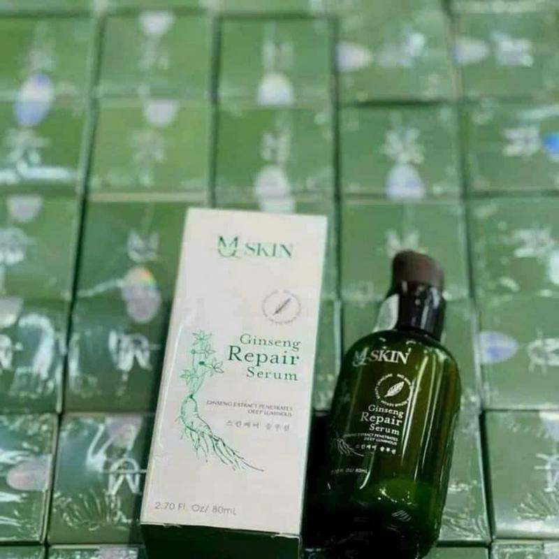  Serum Tái Tạo Da Nhân Sâm Ginseng Repair Serum Dưỡng Chất Thấm Gấp 5 Lần Nuôi Dưỡng Sâu MQ Skin 80ml - Skincare 