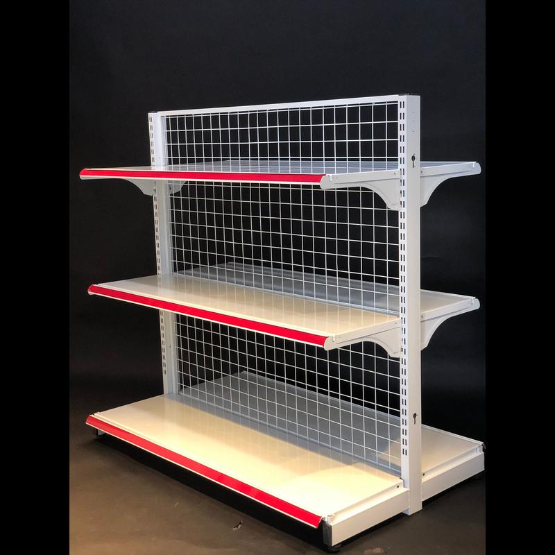 GIÁ XƯỞNG Kệ siêu thị đôi - Dài 120 x Rộng 35 x Cao 120 x 6 mâm tải trọng cao 70kg mâm Kitchen