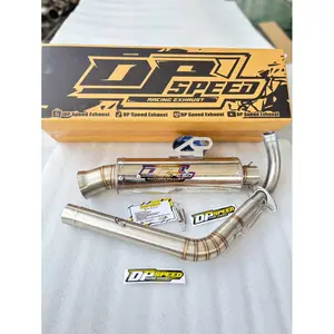 knalpot SALEMBA CEKLIS ORIGINAL DP_SPEED INLET 38 MM AEROX NMAX VARIO BEAT SCOPY MIO PCX FINO DLL Motor