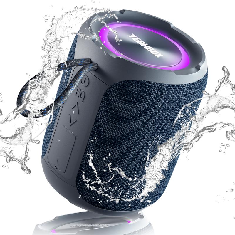40W Portable Bluetooth Speaker, IPX7 Waterproof Wireless Speaker with ...