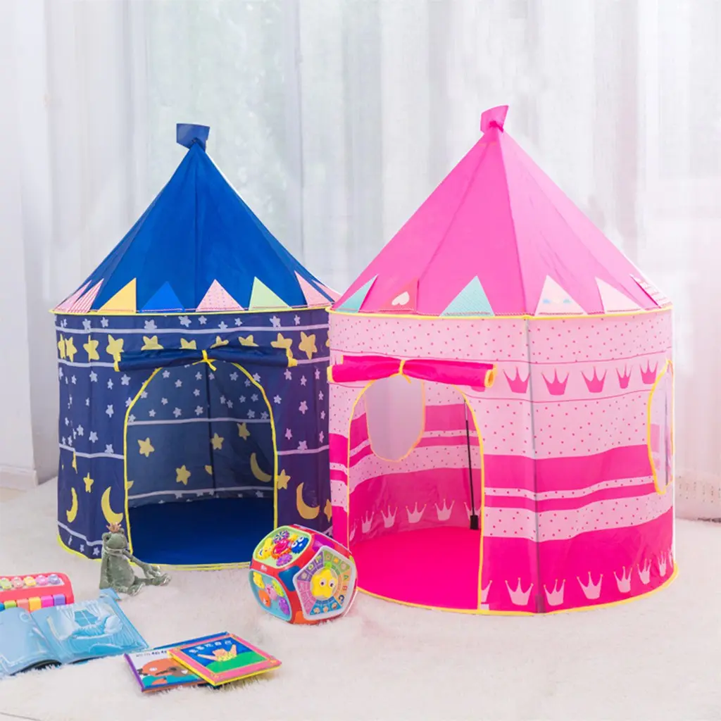 Khemah, Gaya Istana, Tema Puteri, Tema Putera, Rumah Bola, Sesuai untuk Bayi, Rumah Kanak-kanak