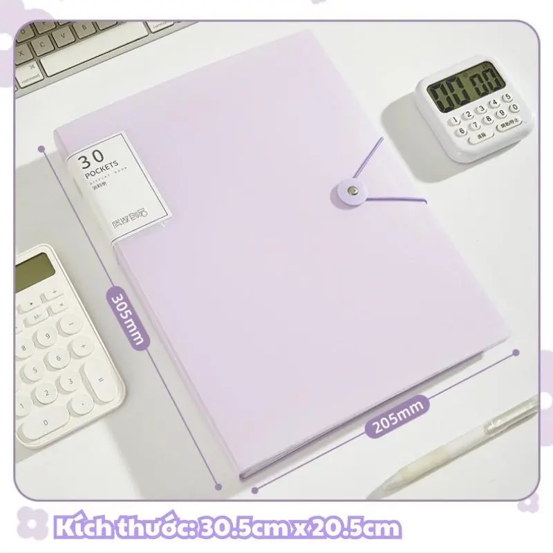File đựng tài liệu A4 nhiều ngăn 40,60 lá, văn phòng phẩm, file lá đựng tài liệu văn phòng 6