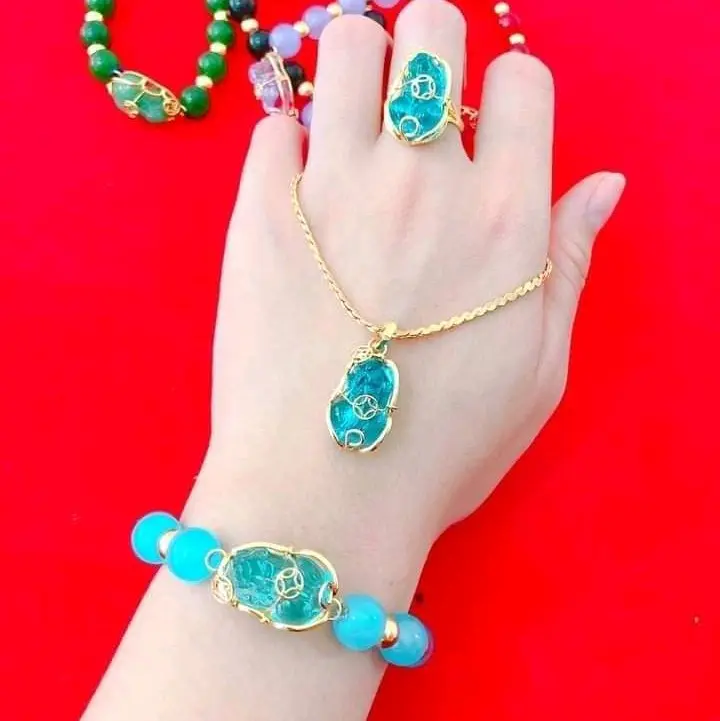 bộ tì hưu xanh biển