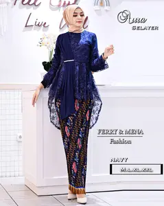 Satu Set Aurora Salendang Tile Dan Rok Plisket Batik seragaman Pesta Wisuda Terbaru 2022 Kebaya Jumbo Original  Kebaya  Modern By Wrbsn Oshop dress silk setelan  kondangan  mewah  atasan  wanita  baju  brokat