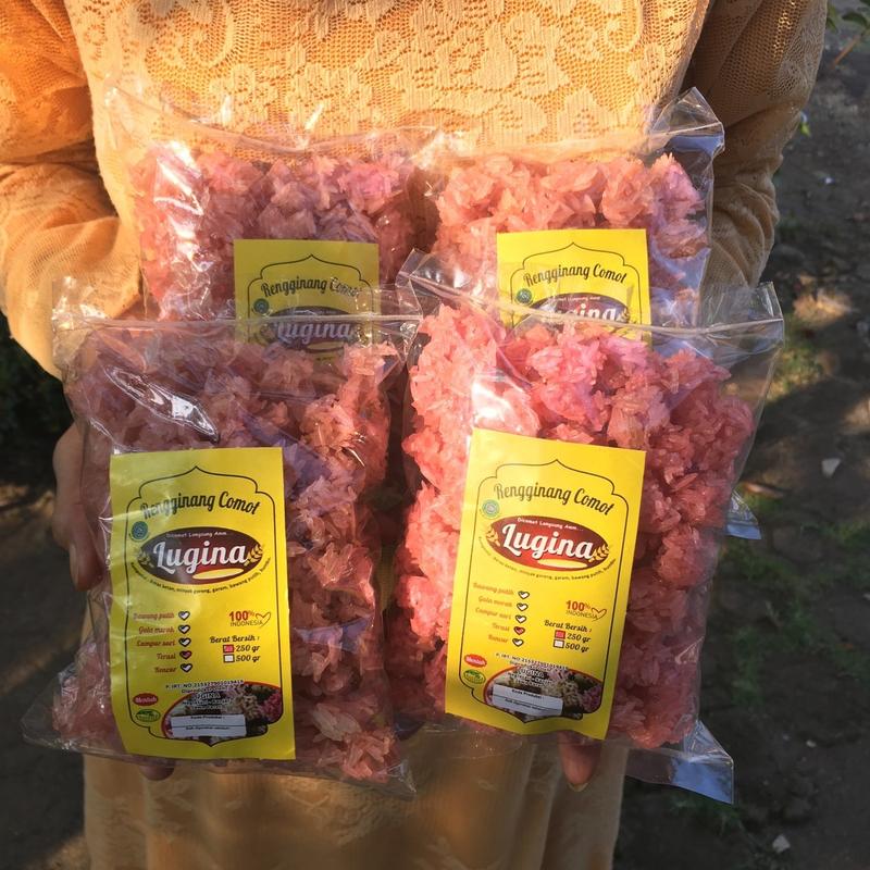1 kg Rengginang Paket 4pcs Food rengginang  terasi mentah 1