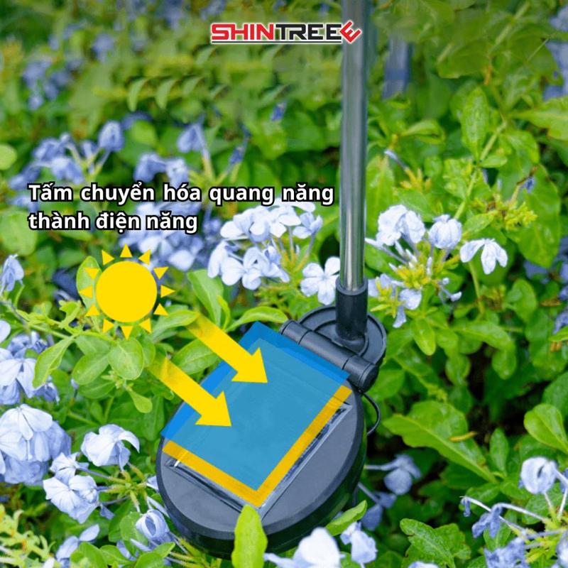 Đèn Led Năng Lượng Mặt Trời Kiểu Dáng Pháo Bông Trang Trí Sân Vườn Tiết Kiệm Điện Năng 2