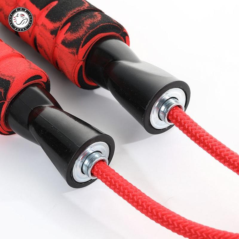 Dây nhảy thể dục chống xoắn, chống mài mòn siêu bền, dài 3m, đường kính 9mm justfit Pin dây  nhảy