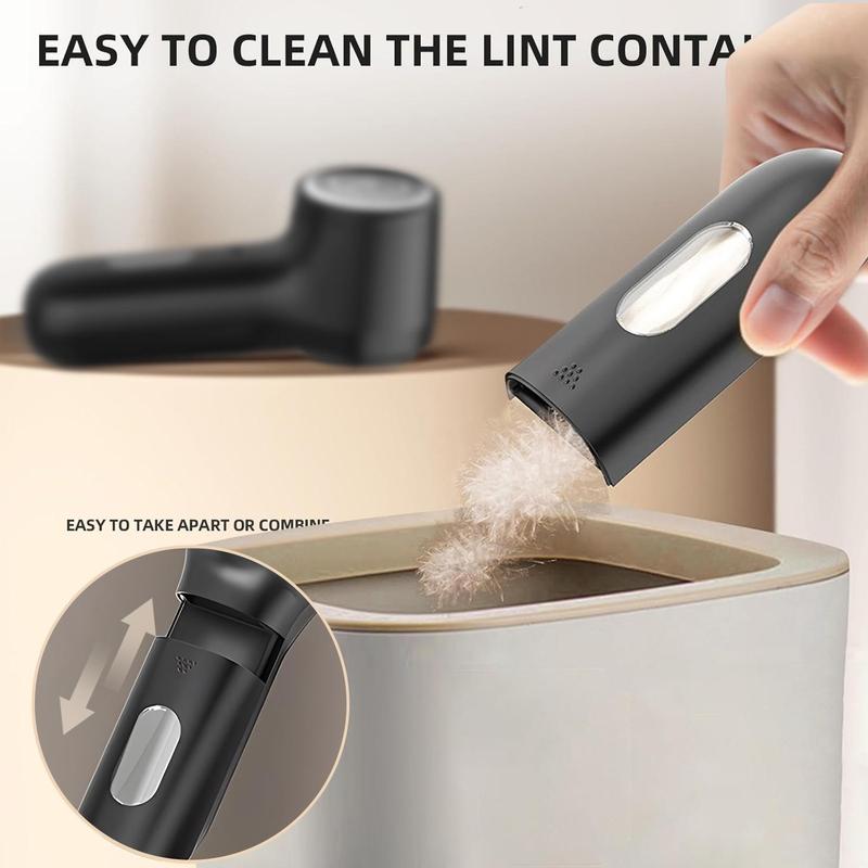 Electric Lint Remover Portable Fabric Shaver, 3-speed Portable Sweater Shaver Removal of Lint Durable Shaver, for Socks/Sweaters/Coats/Bedding Sets 6
