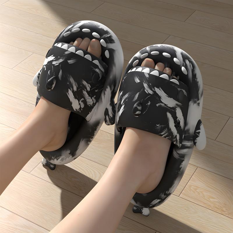 Starlight Sendal Selop Anak Model Baby Shark Sandal Anak Karakter Hiu Cowok Cewek Unisex Sandal Casual Sandal Cewek Elastic Empuk HSN602 1