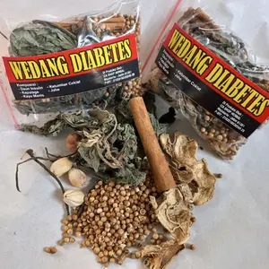 Wedang Rempah Diabet/rempah penurun gula darah Daun Kayu Bahan Kapulaga Ketumbar Spices