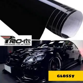 Skotlet Hitam Glossy Premium Super Mengkilat / Hitam Mengkilat 0