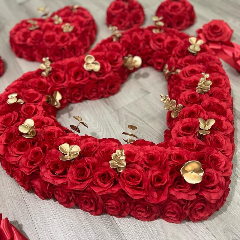 Hoa Giả Trang Trí Xe Cưới 3