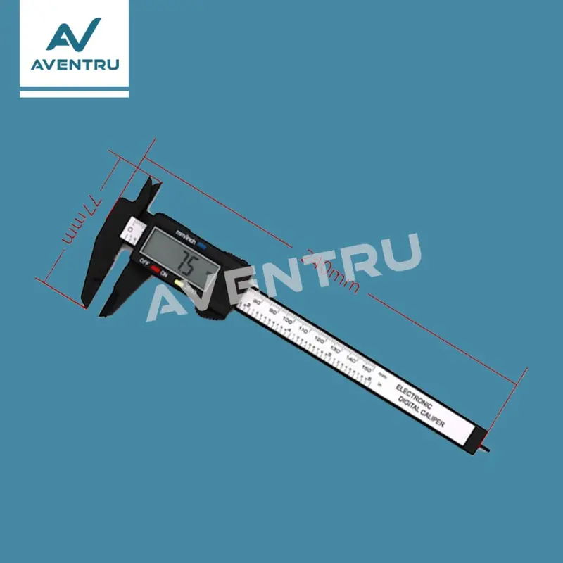 Jangka Sorong Sketmat Sigmat Digital Vernier Caliper / Kaliper 150mm 2