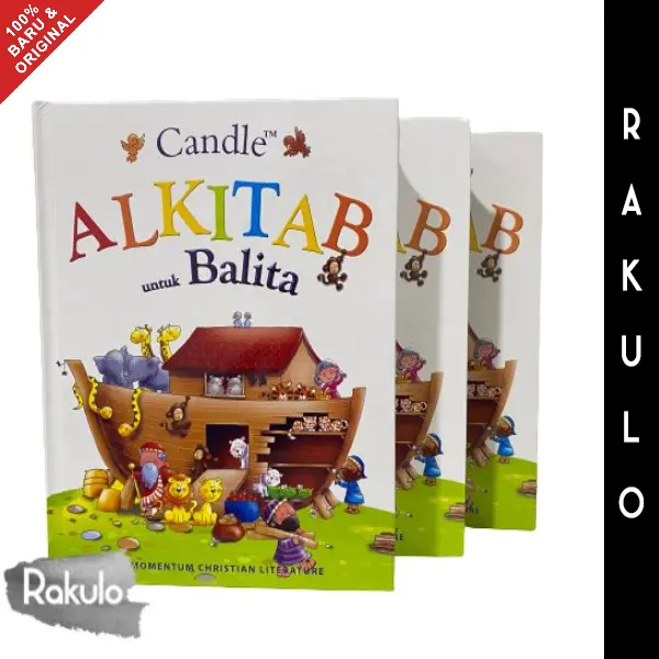 Buku Cerita Anak Kristen Candle Alkitab untuk Balita - Juliet David 0