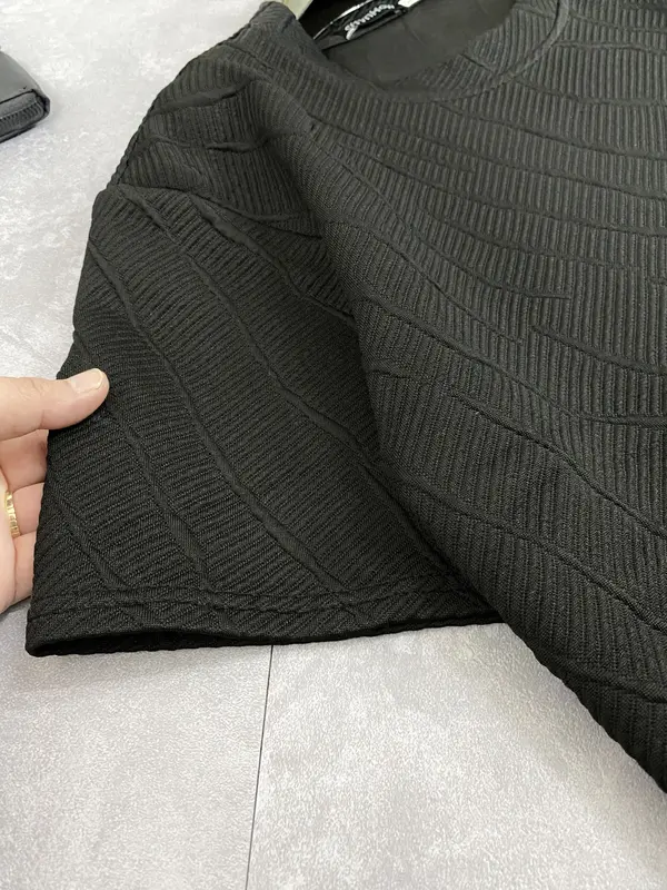 Bộ Quần Áo Nam Họa Tiết Chéo Chất Cotton Xốp BH71 Menswear 5