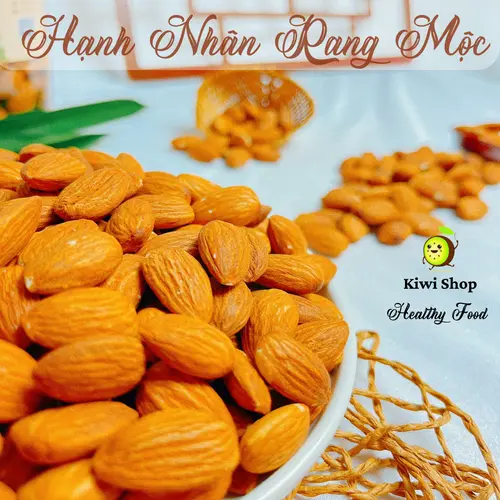 Hạt Hạnh Nhân Rang Mộc - Kiwi Shop Healthy Food