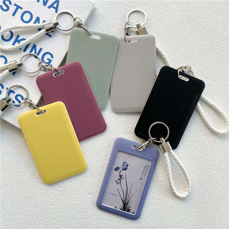 Child Women Men Student Supplies Bus Card Cover Case Business Card Holder Credit Card Holders Bank ID Holders 6