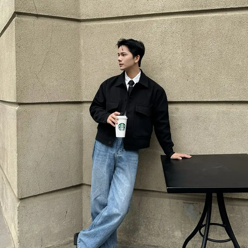 ÁO JACKET DẠ BASIC by ONDÉ 2