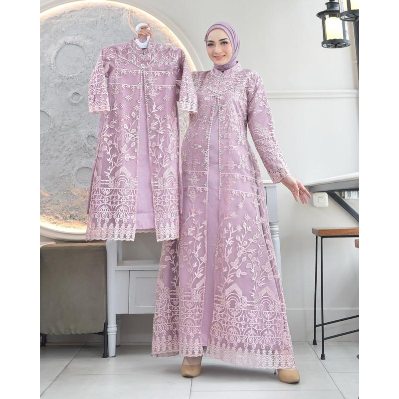 (COD) GAMIS REGINA COUPLE IBU DAN ANAK // GAMIS COUPLE // GAMIS PESTA // GAMIS KONDANGAN // GAMIS KEKINIAN // GAMIS SERAGAMAN // GAMIS MOM&KIDS // GAMIS MODERN // GAMIS TERBARU Muslim Panjang 3