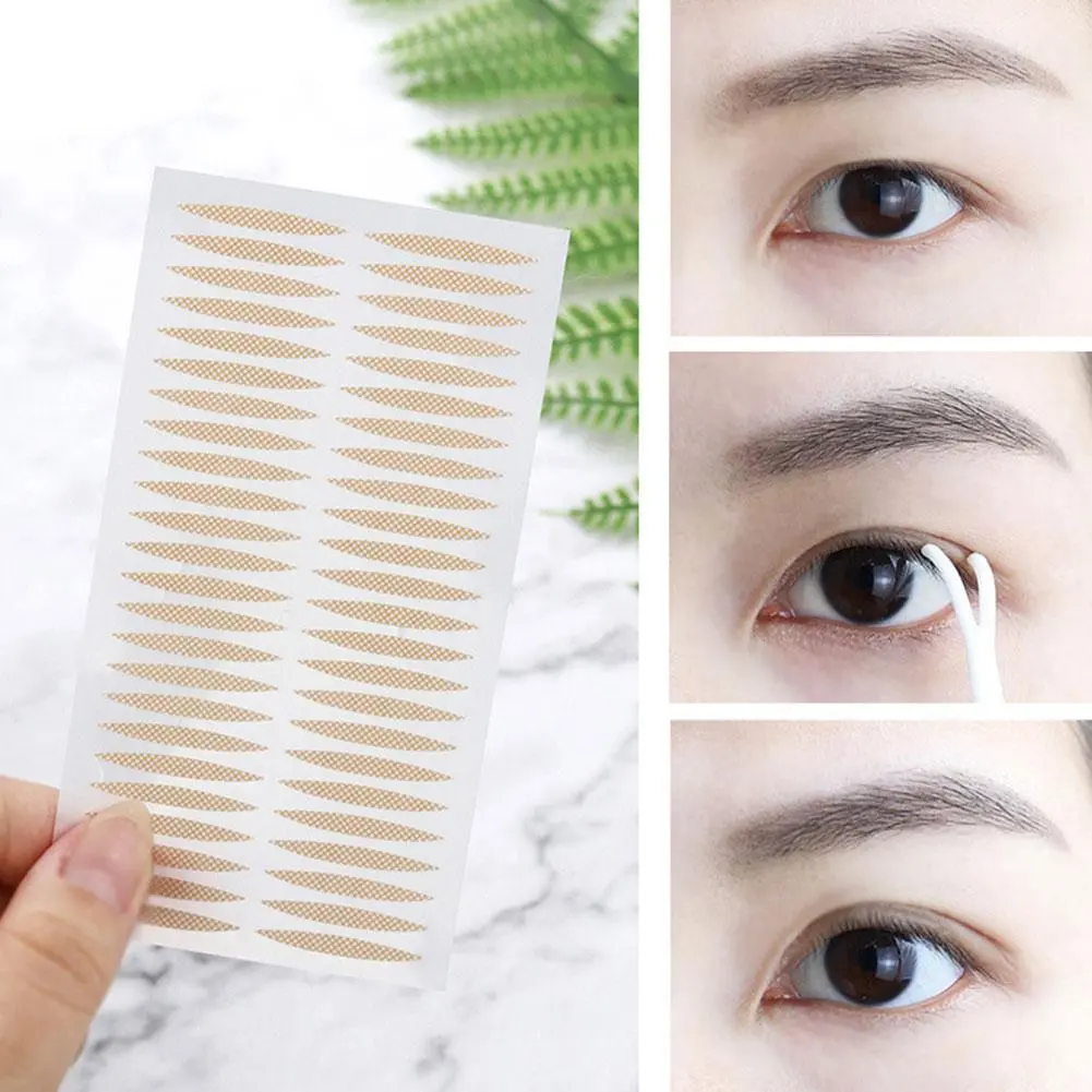 Bộ Băng Dính Dán Mí Mắt, 40 Cái, Tự Nhiên Và Vô Hình, Miếng Dán Mí Mắt Hai Mí, R3C8