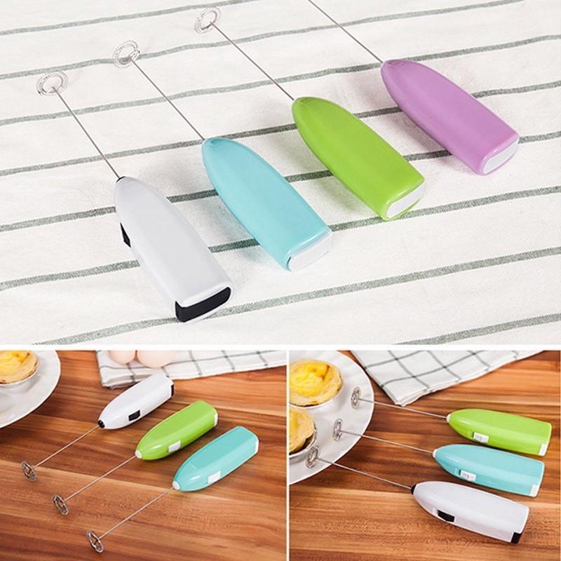 Máy Đánh Trứng mini Di Động Dùng Pha Cà Phê / Tạo Bọt Mới Nhất Sử Dụng Pin 88065